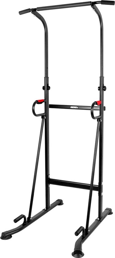 Barre De Traction Réglable Power Tower - Station Complète Pour Sport à La Maison