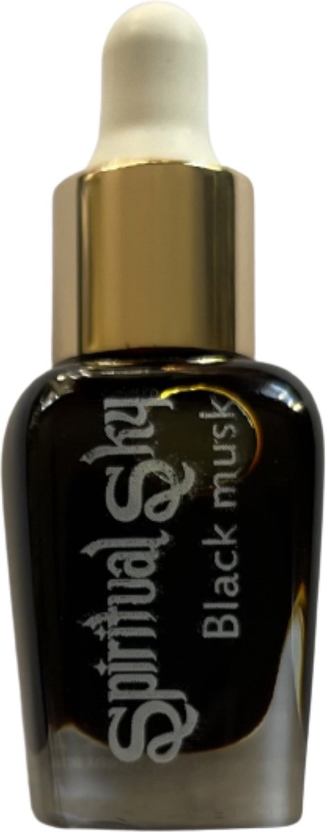 Goedkoopste Spiritual Sky - Black Musk - 7,5 ml - natuurlijke parfum olie - huid - geurverdamper - etherische olie