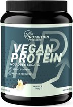 Vegan Protein | Vanille | 1000 Gram | Eiwitshake | Helpt Bij Spiergroei