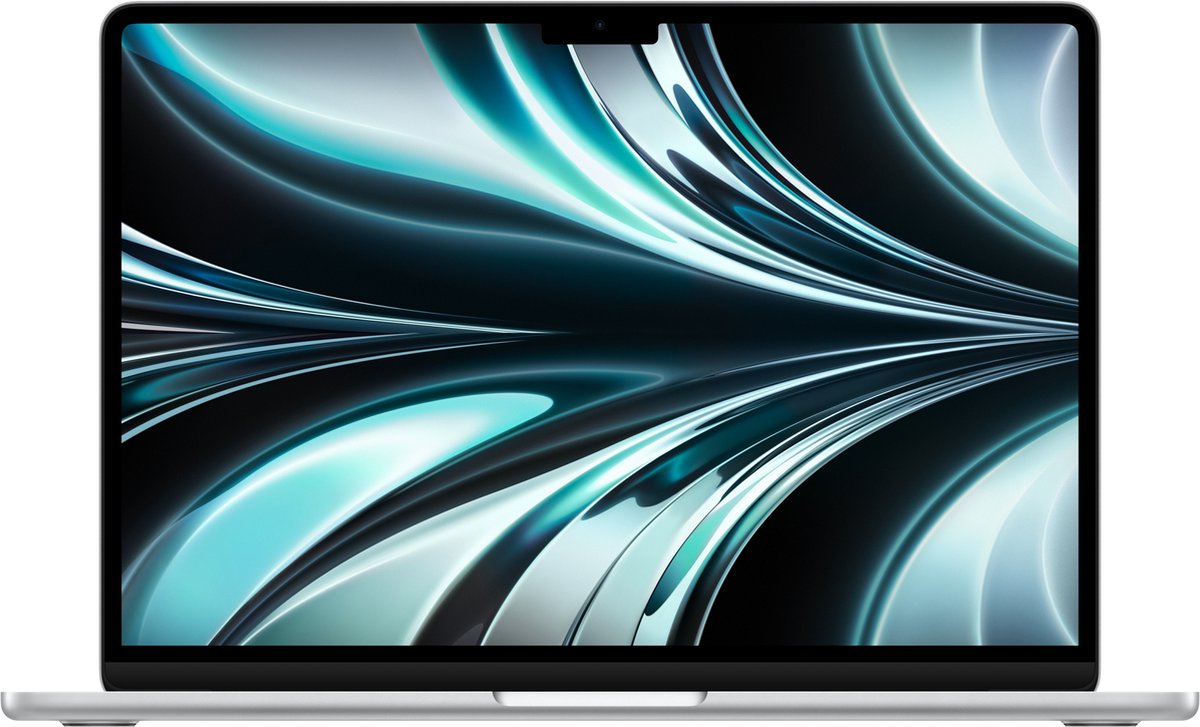 Apple MacBook Air (2022) MLXY3N/A - 13.6 inch - Apple M2 - 256 GB - Zilver  | bol.com