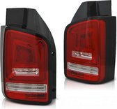 Achterlichten VW T6 15-19 - rood wit