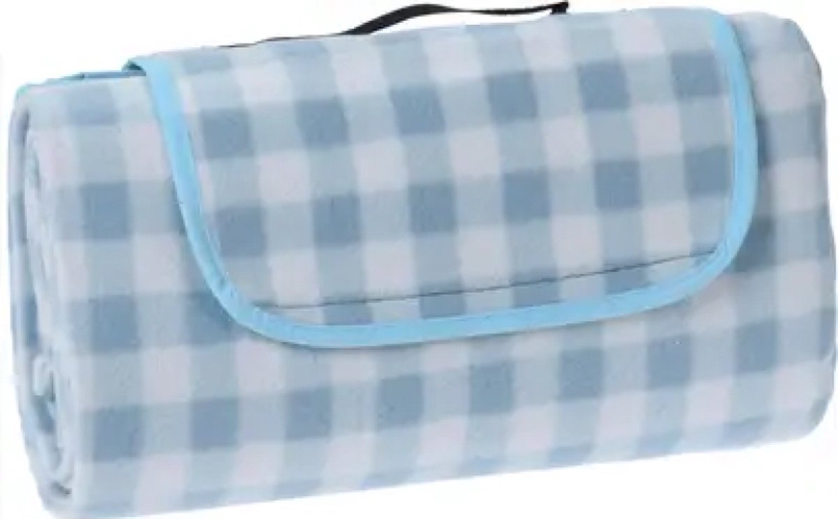 Picknickkleed - 130x150 cm Ruit - Roze