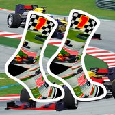 Sock My Feet geschenkdoos sokken heren 39 42 - cadeau voor man - duurzaam - naadloos - Formule 1