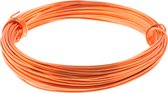 Aluminium Wire (1 mm) Dark Orange (10 Meter)