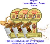 Original Korean Ginseng Crème - 3 -Potten - 250 ml - Geneeskrachtige eigenschappen