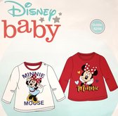Disney Baby Minnie Mouse T-shirt - 2 stuks - Maat 74/80