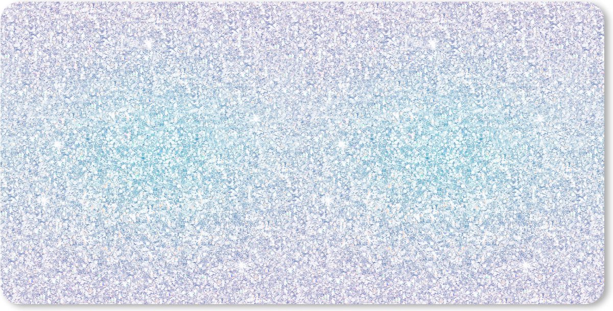 Muismat XXL 100x50 cm - Bureau onderlegger - Bureau mat Opaal - Weegschaal - Zodiac - Patroon - Bureaumat - Gaming mousepad xl - Bureaulegger groot - Computer deskmat
