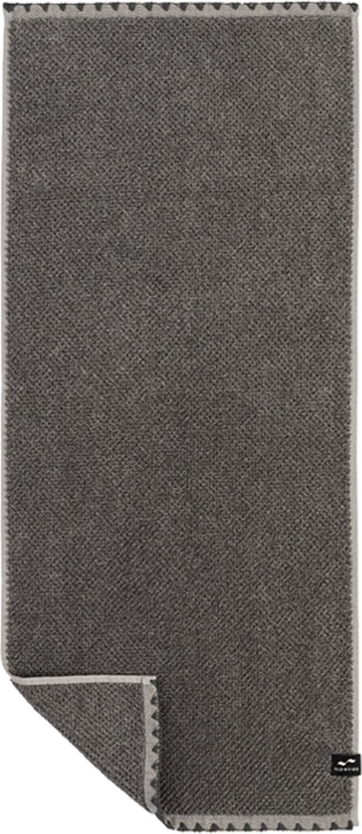 Slowtide Luxe Handdoek 80 X 30 cm Charcoal Grijs ST288 duurzaam