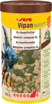 Sera - Nourriture pour poissons - Vipan Nature - Gros flocons - 1 litre - 210 grammes