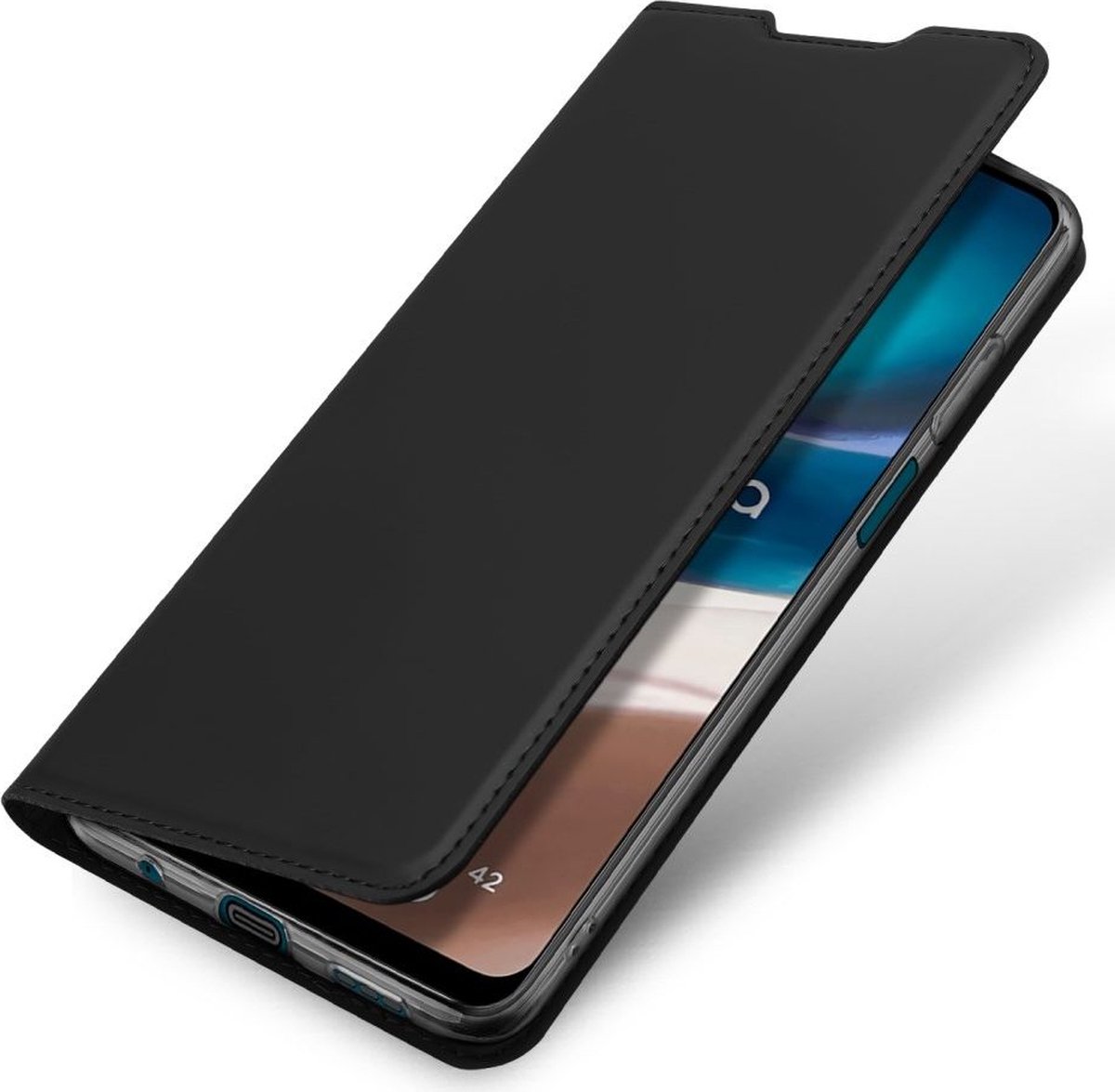 Dux Ducis Skin Pro Motorola Moto G42 Hoesje Wallet Book Case Zwart