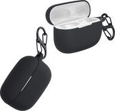 kwmobile Hoes geschikt voor HONOR Earbuds 3 Pro - Siliconen cover voor oordopjes in zwart