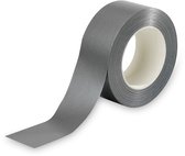 Duct tape aluminium - grijs - 50 mm x 50 m - 1 rol