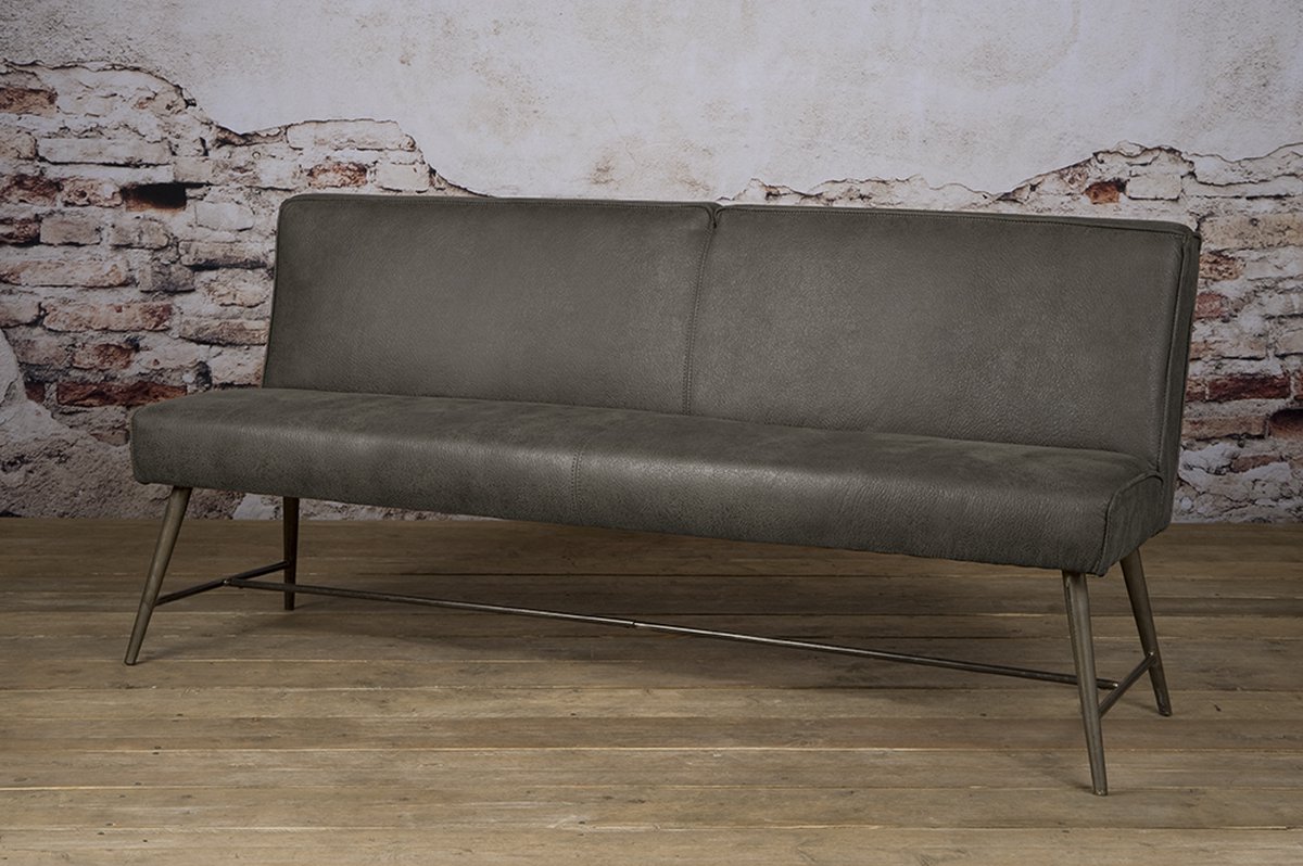 SIDD Belmonte bench 155 - fabric cherokee 1 grey