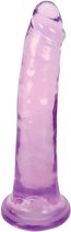 Bang It - Dildo XXL met zuignap voor vrouwen - Realistische dildo’s voor mannen - Anaal - 22 cm - Paars