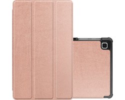 Coque pour Samsung Galaxy Tab S6 Lite avec découpe S Pen Case Hard Cover Sleeve Book Case - Or rose