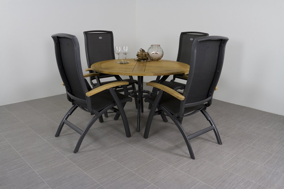 Ronde tuinset Hartman South Wales tafel - Da Vinci tuinstoelen – foto 4