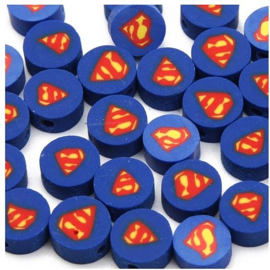nt 50 stks 10mm kleurrijke fruit polymeer klei kralen sieraden maken armband DIY accessoires voor meisje mix ontwerp losse spacer kralen D1101 (Color : Mix, Item Diameter : 10mm 50pcs