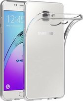 LuxeBass Hoesje geschikt voor Samsung Galaxy A5 2016 - Anti Scratch - Silicone case - Kunststof - Soft cover - Transparant