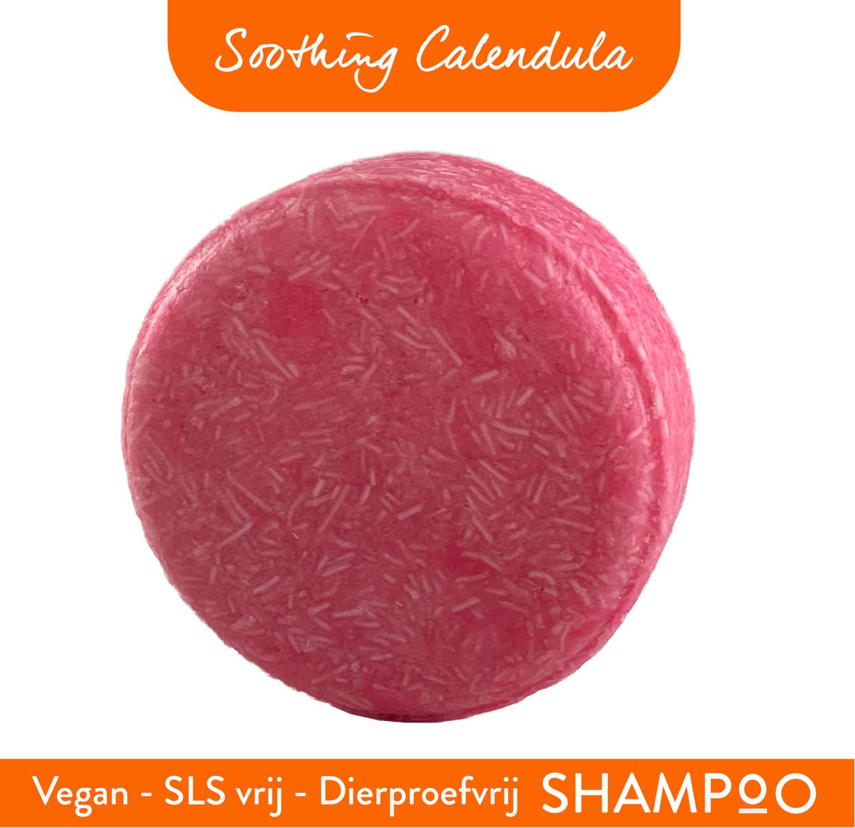 Elicious® - Shampoo Bar - Vet en Fijn Haar - Calendula - Natuurlijke Shampoo - SLS vrij - Plasticvrij - Vegan - Dierproefvrij