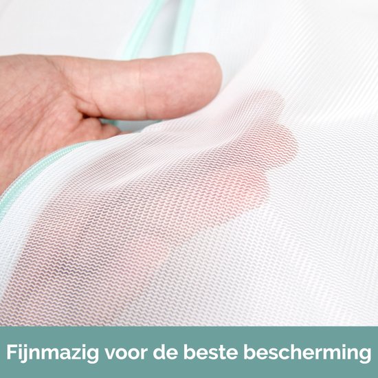 6x XXL Premium wasnet 60x90 cm set groot - net voor wasmachine-waszak