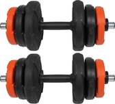 Pochon Fit - Verstelbare Gewichten - 21 Kg - Oranje - Dumbells