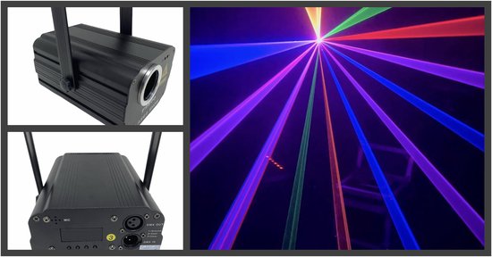 Laser RGB full-color 1.3 W rainbow pro laser