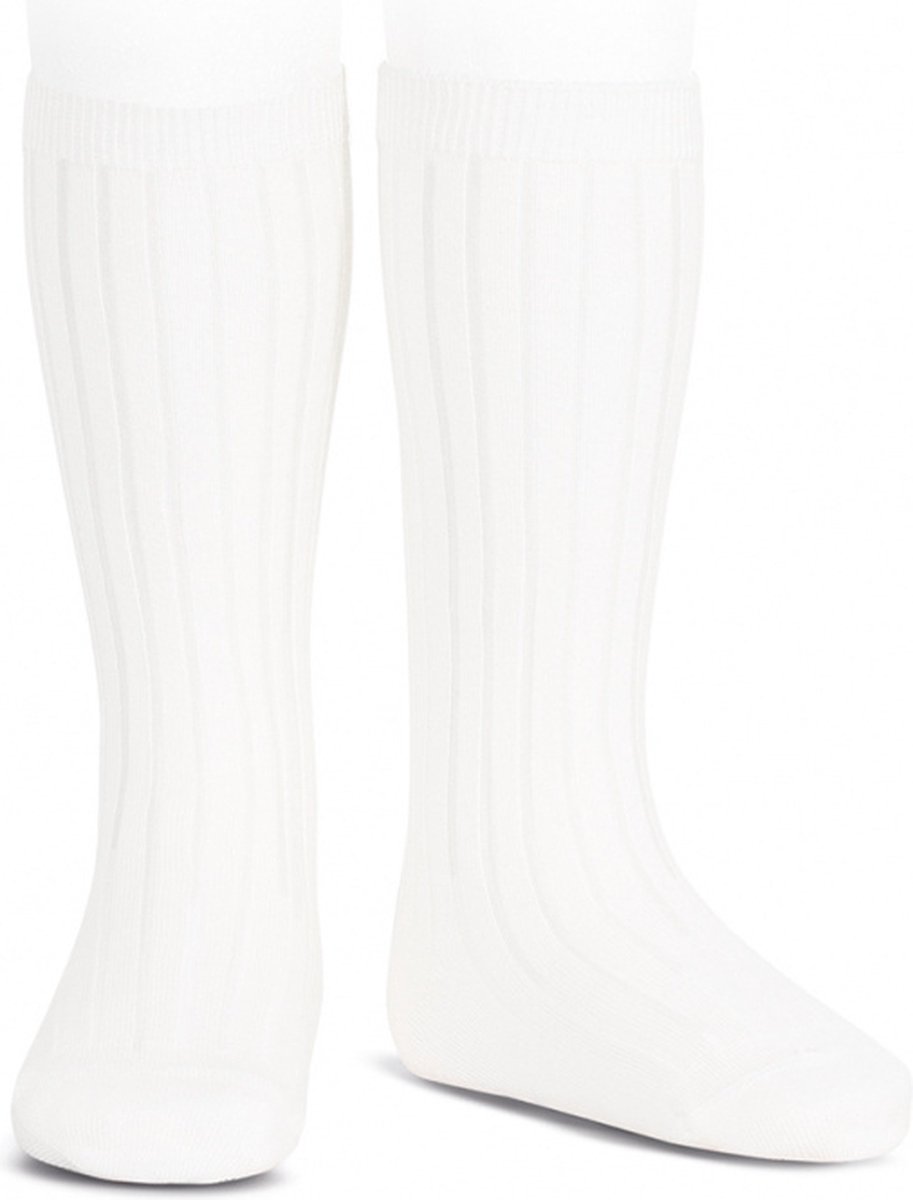 Cóndor Kniekous Rib Basic | 2016/2| Wit | 31-34 | maat 8