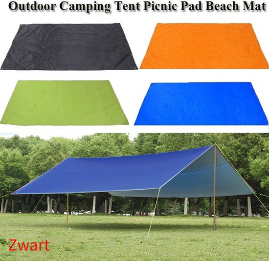 Outdoor Camping Tarp 300x300cm Outdoor Tent Luifel Waterdichte