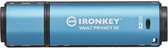 Kingston Technology IronKey Vault Privacy 50 lecteur USB flash 32 Go USB Type-A 3.2 Gen 1 (3.1 Gen 1) Bleu