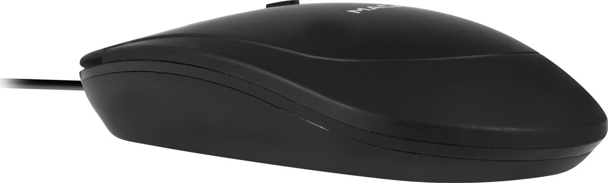 Macally UCDYNAMOUSE-B Optische bedrade USB-C-muis met stille klik - Zwart thumbnail 7
