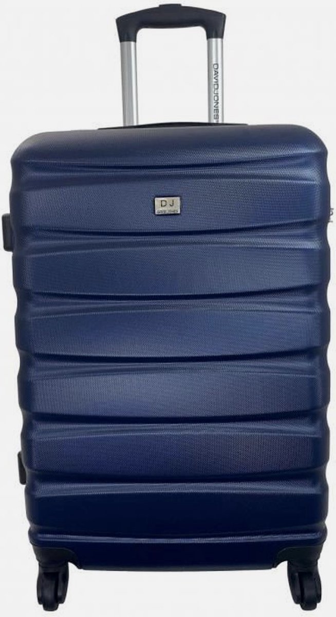 David Jones Medium Koffer - 65cm - Donker Blauw