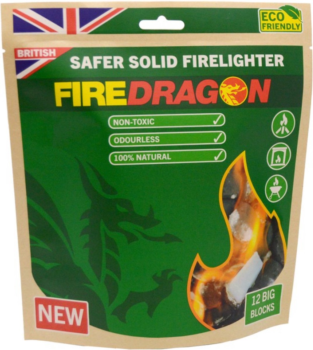 BCB fire dragon solid fuel CN347A