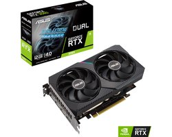 ASUS Dual NVIDIA GeForce RTX 3060 V2 - Videokaart - 12GB - GDDR6 - PCIe 4.0 - 1x HDMI 2.1 - 3x DisplayPort 1.4