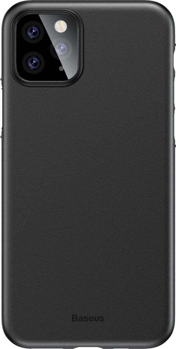 Baseus Wing geschikt voor iPhone 11 Pro case Ultra dun Lichtgewicht - Zwart