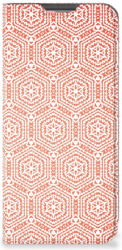 Samsung Galaxy A13 (4G) Hoesje met Magneet Pattern Orange