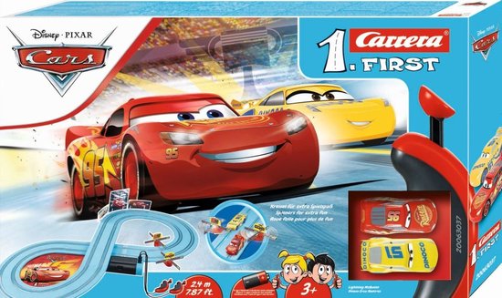 Carrera First Disney Cars Racebaan + 2 Auto's
