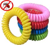 Muggen Repellent Armband - Moderne Fiber Wasbare - Afweermiddel - Niet-toxisch - Voor kinderen en volwassenen - Multikleur - 10 stuks