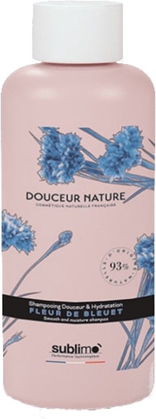 Shampooing Sublimo Douceur Nature Fleur De Bleuet 1000ml - Hydratant Et Nourrissant - Neuf