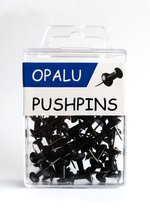 Opalu Push Pins Zwart 40 stuks