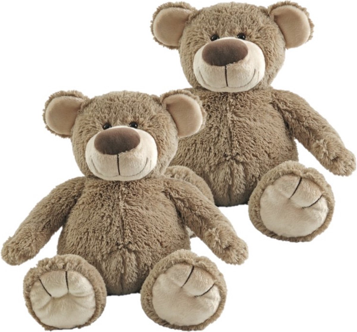 2x stuks happy Horse pluche knuffelbeer Bella 55 cm - teddy beren speelgoed knuffels