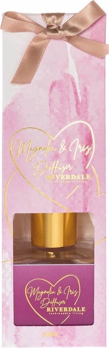 Riverdale geurstokjes - Luxe Geuren Van Magnolia & Iris - 60ml