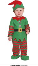 GUIRMA - Kerst Elf Verkleedkleren Groen Baby - 18 - 24 maanden