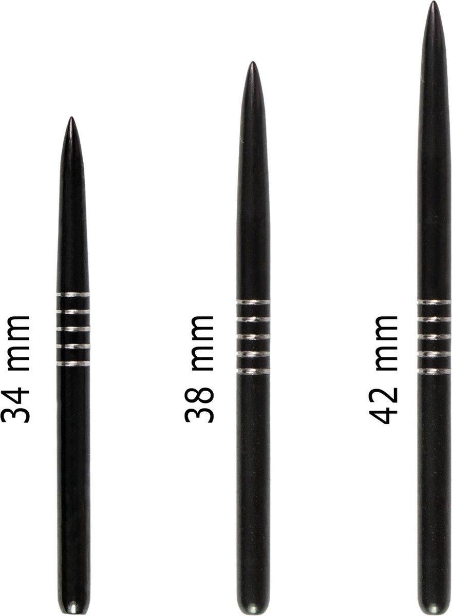 BULL'S GP2 Dart Point Black - 38 mm