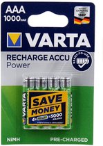 Piles rechargeables Varta AAA