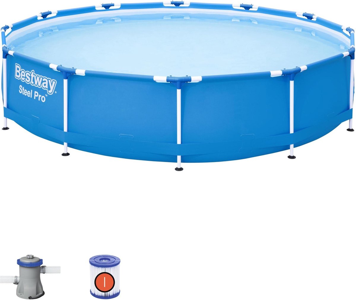 Bestway Steel Pro MAX zwembad Sirocco - Ø 366 x 76 cm