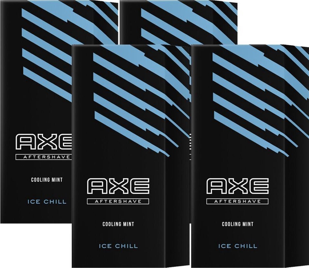 Axe Aftershave Men – Ice Chill 100 ml - 4 stuks