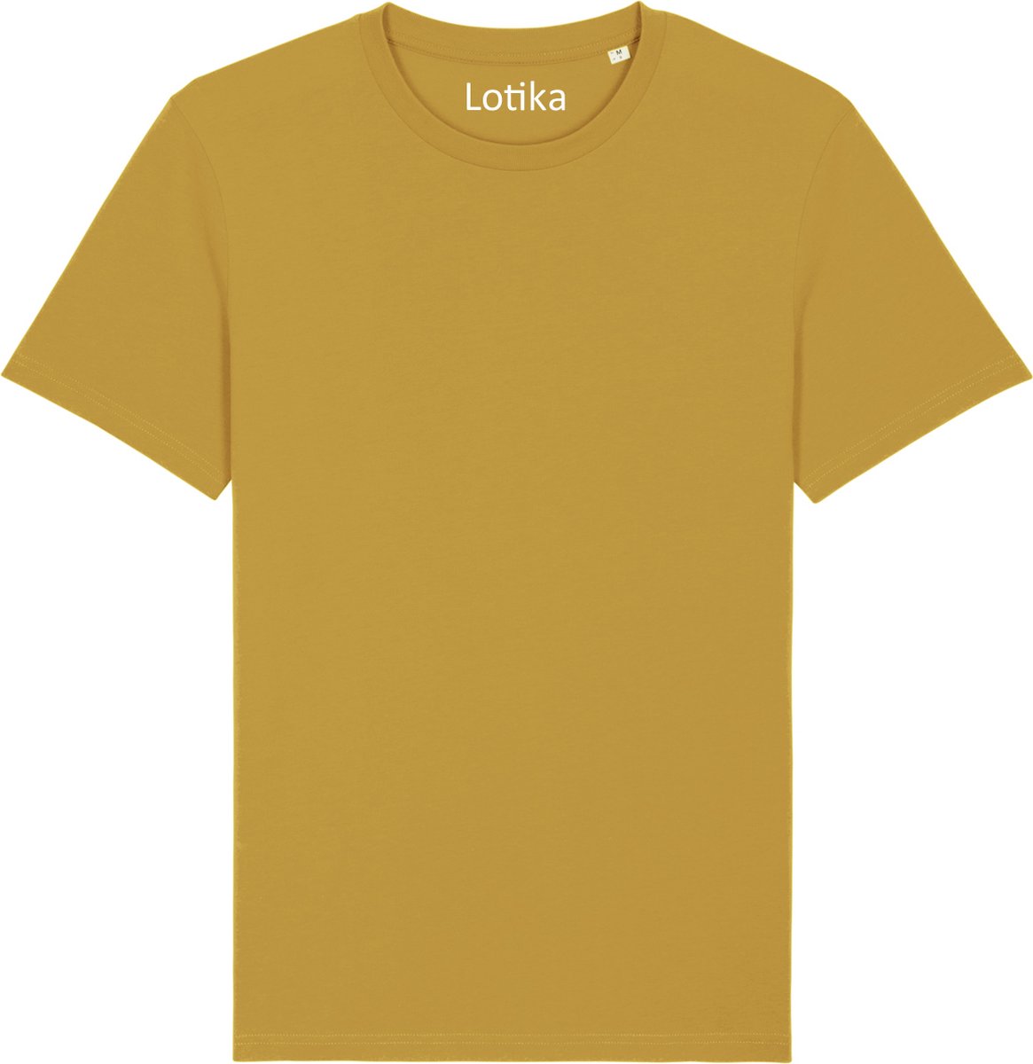 Lotika Daan T-shirt biologisch katoen ochre
