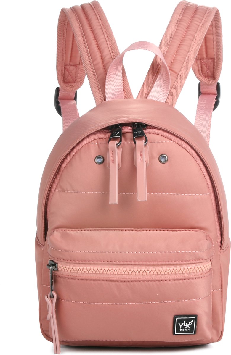 YLX Zinnia Backpack - Oud Roze. Mini rugzak - recycled Rpet materiaal - gerecycled nylon - Eco-friendly. Mini backpack - volwassenen - tieners - vrouwen