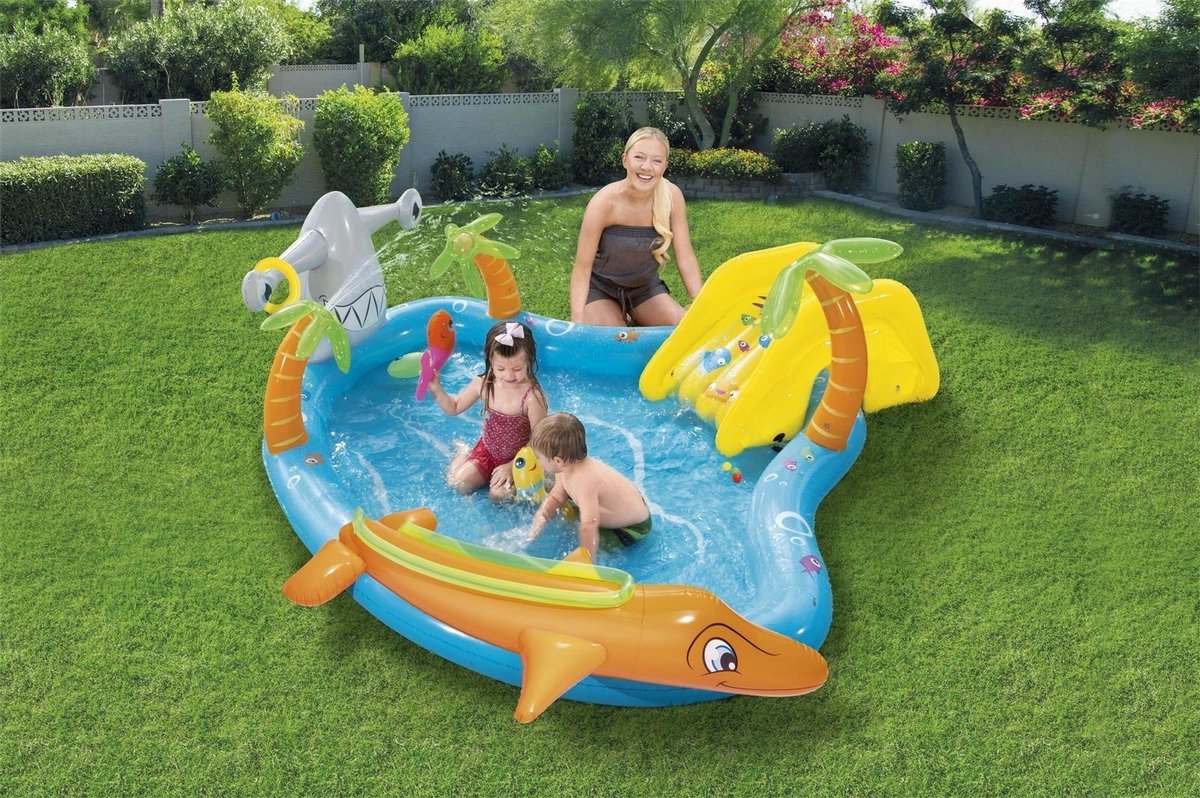 Bestway Speelzwembad Zeedieren - 280x257x87cm — afbeelding 14