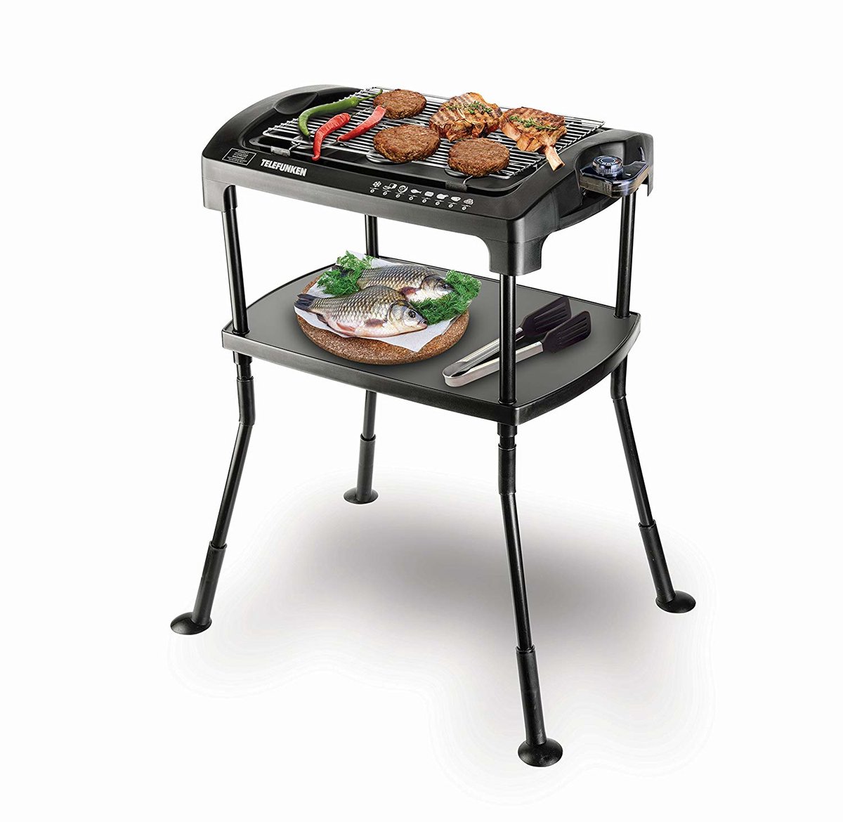 Telefunken M06474 raclette 2000 W Zwart